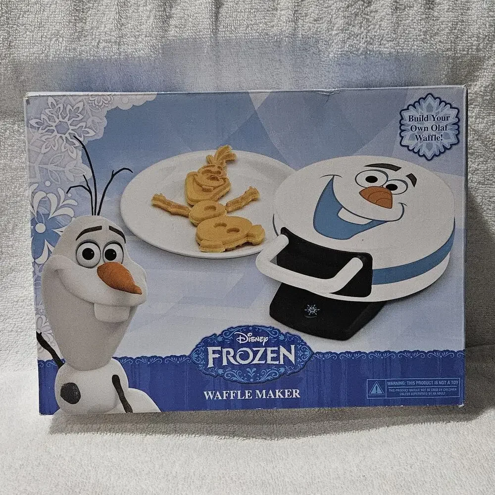 Disney Frozen Olaf Waffle Maker Build Your Own Olaf Select Brands 800W New